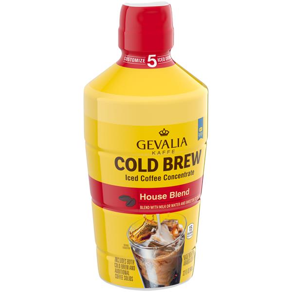 Gevalia Cold Brew House Blend Iced Coffee Concentrate | Hy ...