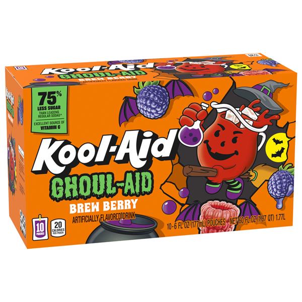 KoolAid Jammers GhoulAid Scary Berry Flavored Drink HyVee Aisles