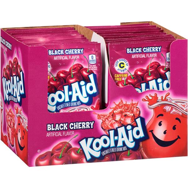 KoolAid Black Cherry Unsweetened Drink Mix HyVee Aisles Online