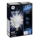 GE 43W Reveal Bulbs