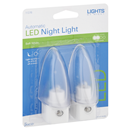 Jasco Automatic LED Night Light White Plug In