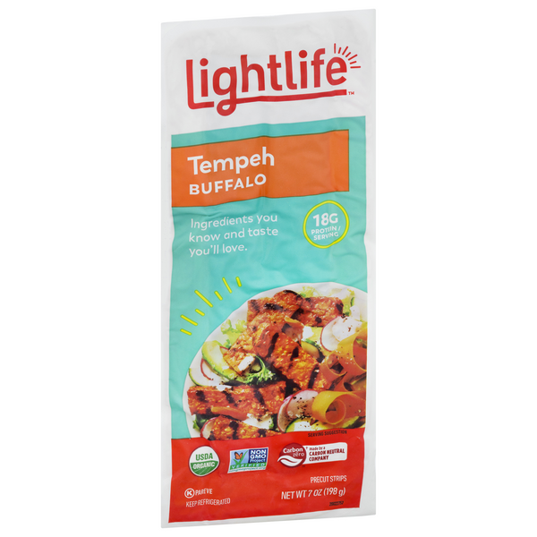 Lightlife Buffalo Tempeh Strips HyVee Aisles Online Grocery Shopping