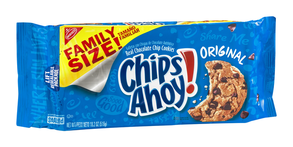 Nabisco Chips Ahoy! Original Chocolate Chip Cookies Family Size | Hy ...