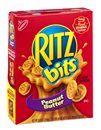 Nabisco Ritz Bits Peanut Butter Cracker Sandwiches