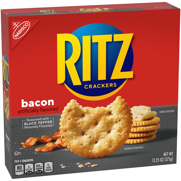 Nabisco Ritz Bacon Crackers HyVee Aisles Online Grocery Shopping