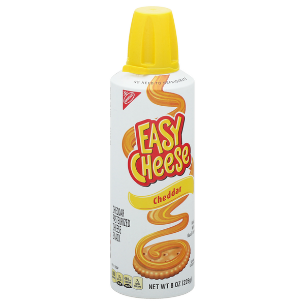 Nabisco Easy Cheese Cheddar Cheese Snack | Hy-Vee Aisles Online Grocery ...