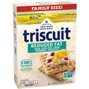 Triscuit Reduced Fat Crackers Family Size