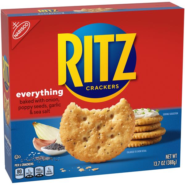 Nabisco Ritz Everything Crackers | Hy-Vee Aisles Online Grocery Shopping