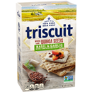 Nabisco Triscuit Basil & Garlic Woven With Quinoa Seeds Crackers