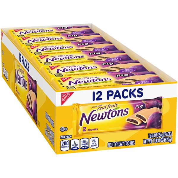 Nabisco Newtons Fig Chewy Cookies 12-2 oz Packs | Hy-Vee Aisles Online ...