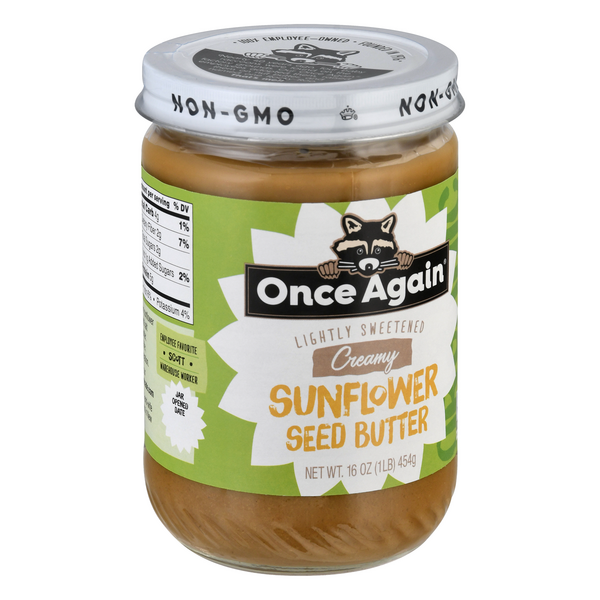 Once Again Sunflower Seed Butter, Lightly Sweetened HyVee Aisles