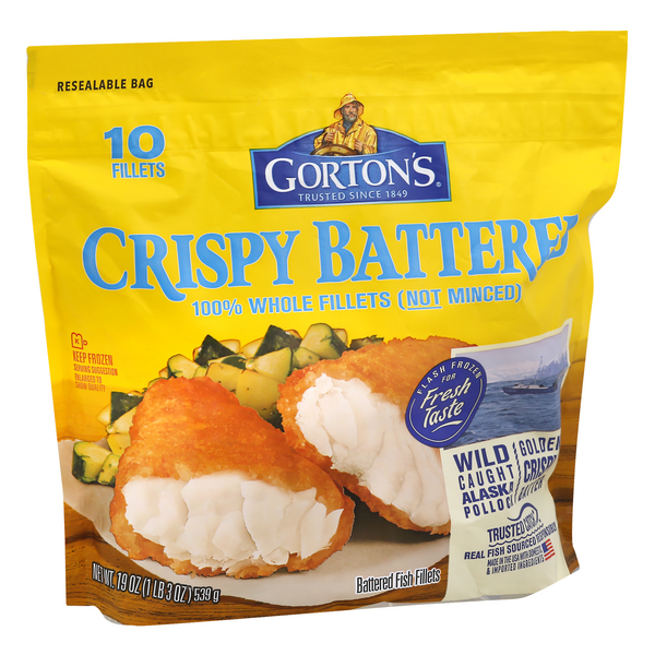 Gorton's Crispy Battered Fish Fillets HyVee Aisles