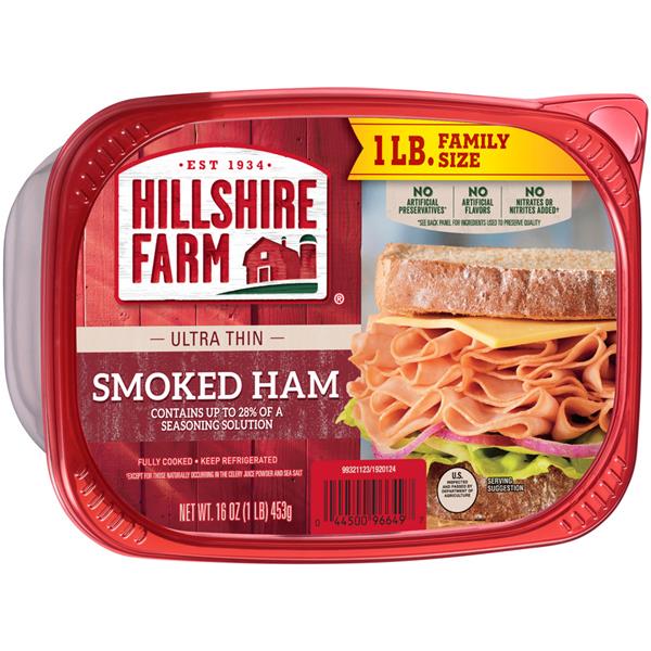 Hillshire Farm Deli Select Ultra Thin Smoked Ham | Hy-Vee Aisles Online ...