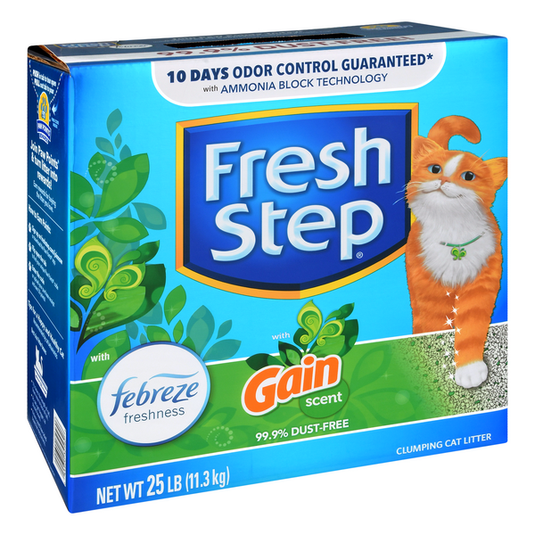 gain scented cat litter