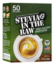 Stevia In The Raw Zero Calorie Sweetener 50 Packets