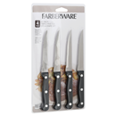 Farberware 4Piece 4.5" Triple-Riveted Steak Knife Set