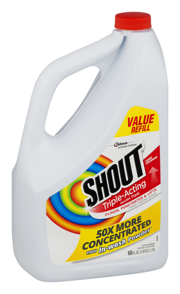 Shout Triple-Acting Stain Remover Liquid Refill