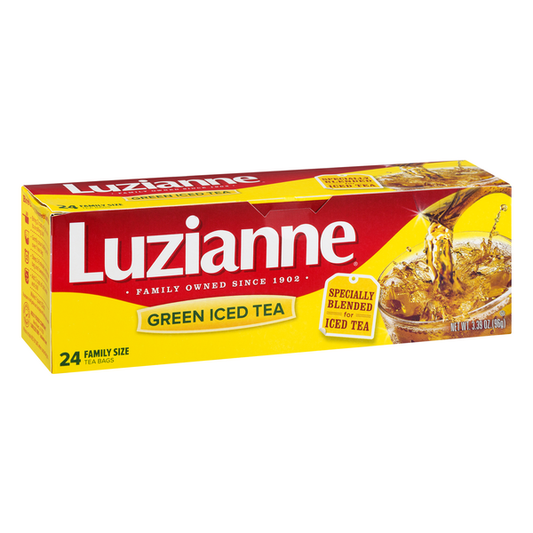 Box Pack of 6 PP-GRCE31592 Details about   Luzianne Family Size Iced Tea Bags 24 ct 