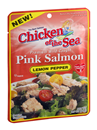 Chicken of the Sea Lemon Pepper Premium Wild-Caught Pink Salmon