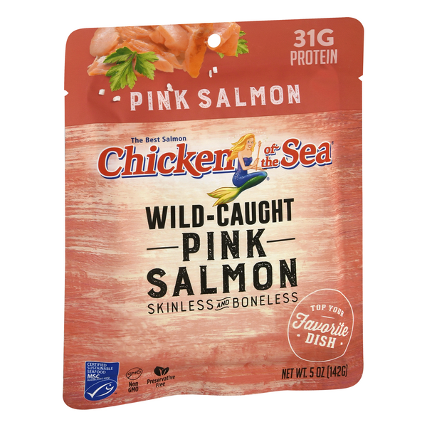 Chicken Of The Sea Wild Caught Pink Salmon Skinless & Boneless | Hy-Vee