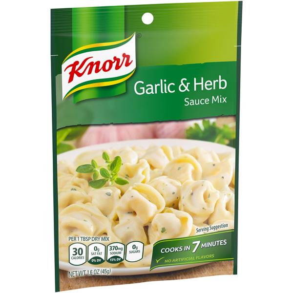 Knorr Garlic & Herb Sauce Mix HyVee Aisles Online Grocery Shopping