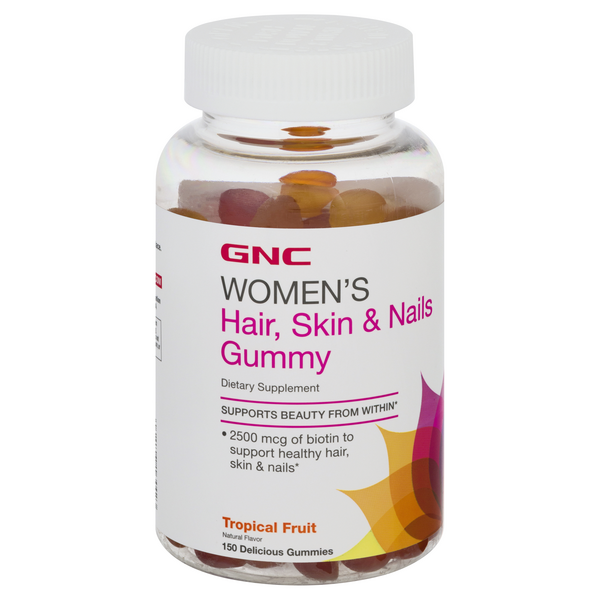 GNC Biotin 10,000 mcg Supports Healthy Hair, Skin & Nails - 90 Tablets -  NutraC - Health & Nutrition Store