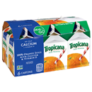 Tropicana Pure Premium No Pulp Calcium + Vitamin D Orange Juice 6Pk