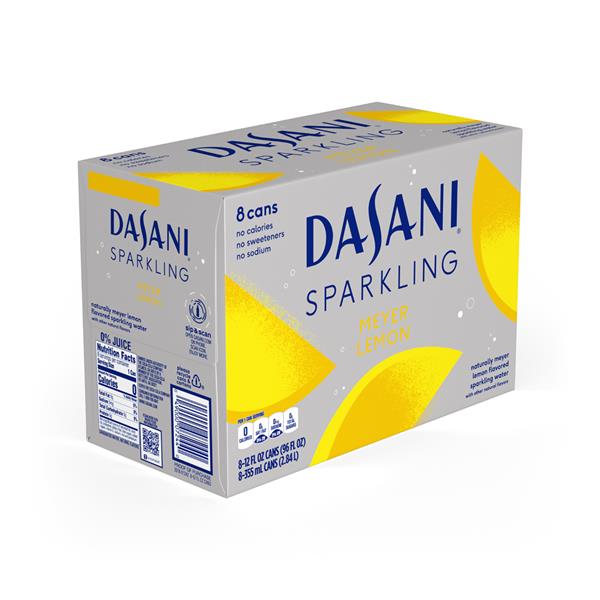 Dasani Sparkling Meyer Lemon 8 Pk Hy Vee Aisles Online Grocery Shopping