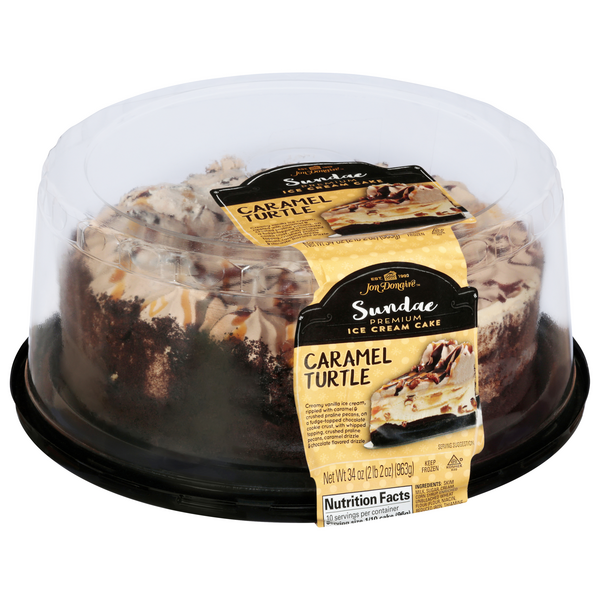 culver's turtle ice cream cake - Royal Burney