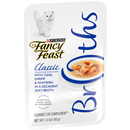 Purina Fancy Feast Broths Classic with Tuna, Shrimp, & Whitefish Cat Food