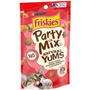 Purina Friskies Party Mix Naturals with Real Salmon Cat Treats