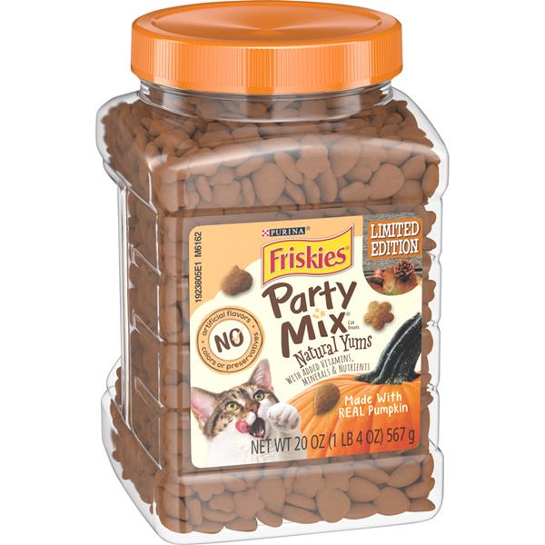 friskies pumpkin cat treats