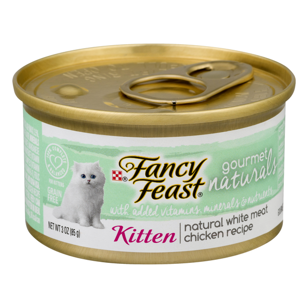 fancy feast kitten gourmet naturals