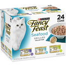 Purina Fancy Feast Grilled Seafood Feast Variety Cat Food 24Ct