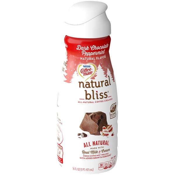 Nestle Coffee-mate Natural Bliss Dark Chocolate Peppermint ...