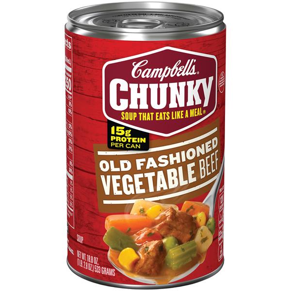 Campbell's Chunky Old Fashioned Vegetable Beef Soup HyVee Aisles