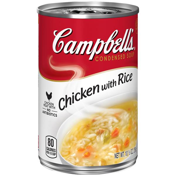 Campbell's Chicken with Rice Condensed Soup | Hy-Vee Aisles Online ...