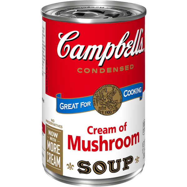  Campbell's Condensed Cream of Shrimp Soup, 10.5 Ounce Can  (Pack of 12) : Soups Stews And Stocks : Grocery & Gourmet Food