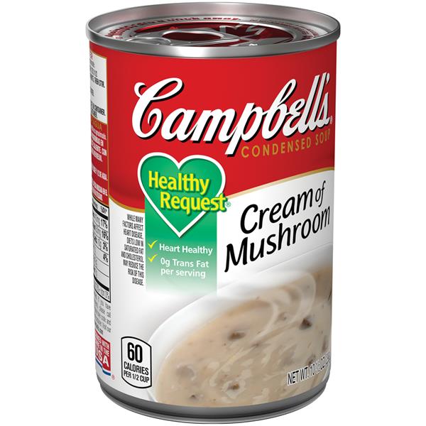 Campbell's Healthy Request Cream of Mushroom Condensed Soup | Hy-Vee ...