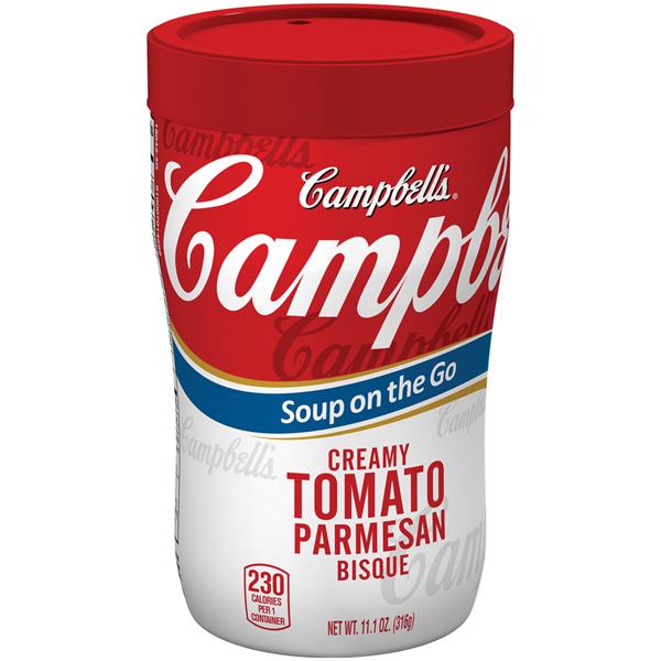 Campbell's Soup On The Go Creamy Tomato Parmesan Bisque HyVee Aisles