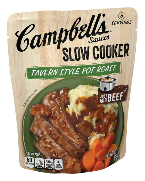 campbell's slow cooker tavern style pot roast