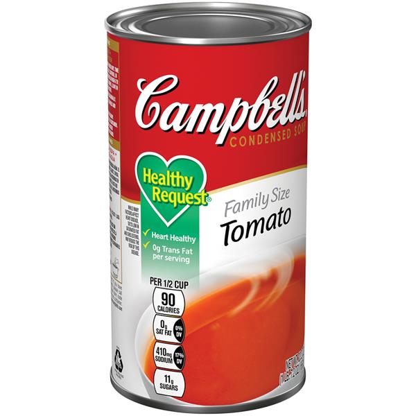 Campbell's Healthy Request Family Size Tomato Condensed Soup | Hy-Vee ...
