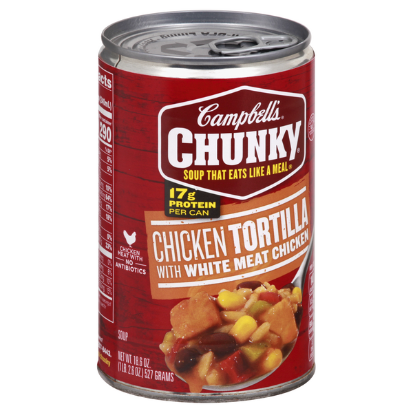 Campbell's Chunky Chicken Tortilla with Grilled White Meat Chicken | Hy ...