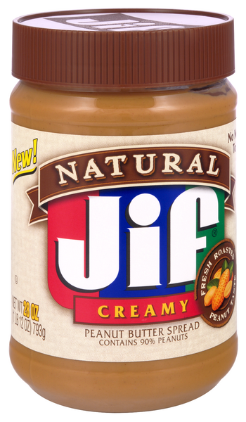  Smart Balance Creamy Peanut Butter, 16 oz, 4pk : Grocery &  Gourmet Food