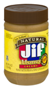 Jif Natural Low Sodium Creamy Peanut Butter with Honey