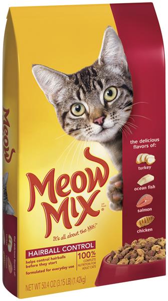 Meow Mix Hairball Control Dry Cat Food | Hy-Vee Aisles Online Grocery ...