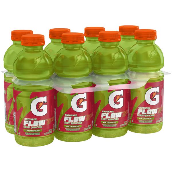 Gatorade Flow Smooth Finish Kiwi Strawberry Sports Drink 8Pk | Hy-Vee ...