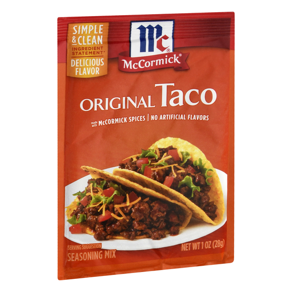 McCormick Original Taco Seasoning Mix | Hy-Vee Aisles Online Grocery ...