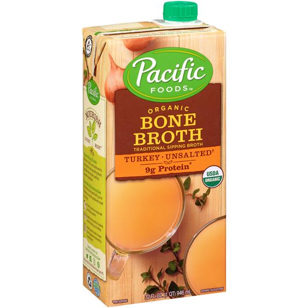 Pacific Organic Turkey Bone Broth | Hy-Vee Aisles Online Grocery Shopping