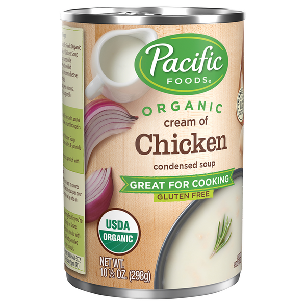 Pacific Foods Organic Cream Of Chicken Condensed Soup Gluten Free Hy Vee Aisles Online Grocery Shopping